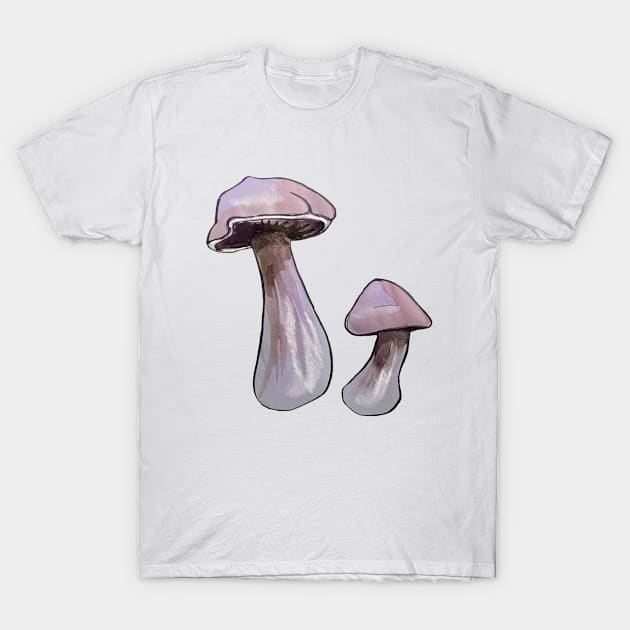 Wood Blewit T-Shirt by shehitsback